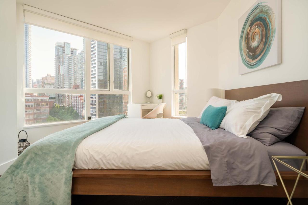 Sunset Beach Walk 2Bd+2Ba+1Prk Yaletown Ванкувер Экстерьер фото